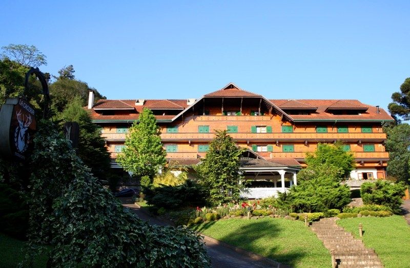 Hotel Casa Da Montanha กรามาโด ภายนอก รูปภาพ